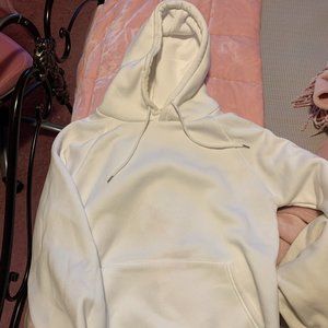 Oversized White Hoodie